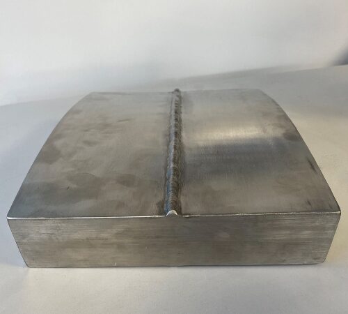 60mm stainless steel welded sample.