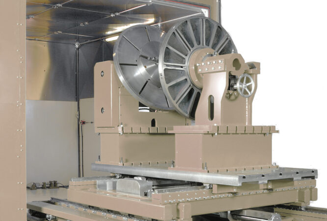 150kV internal rotary manipulator and tilt tooling