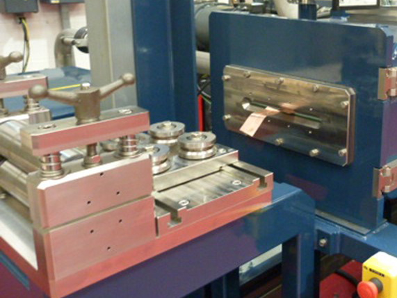Continuous strip model strip alignment tooling