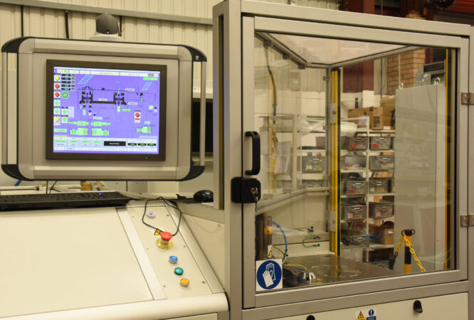 PC-based HMI for turbocharger welding machine